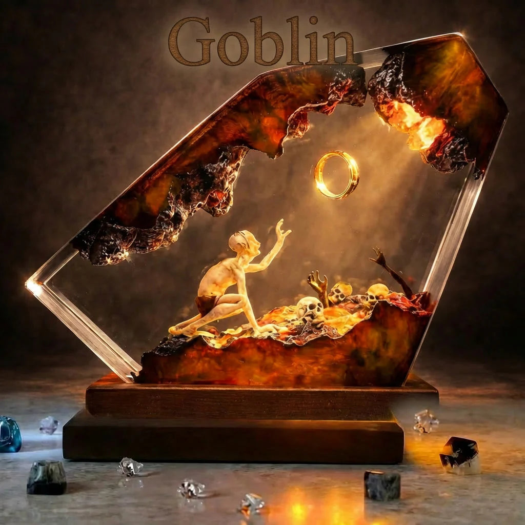 Lámparas de Resina Artesanales